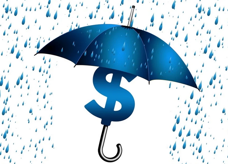 an umbrella